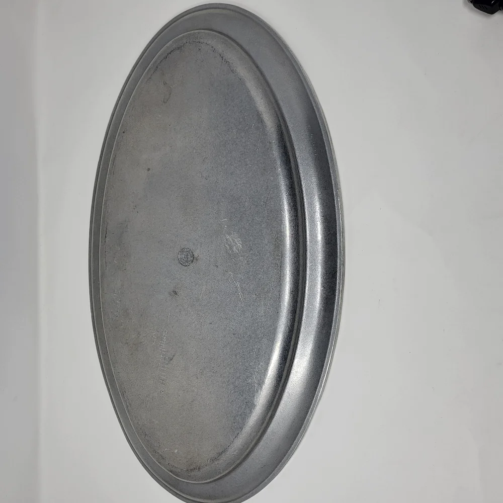 Wilton Armetale RWP Small Oval Serving Platter Oven Grill Chill‎ Safe Serveware